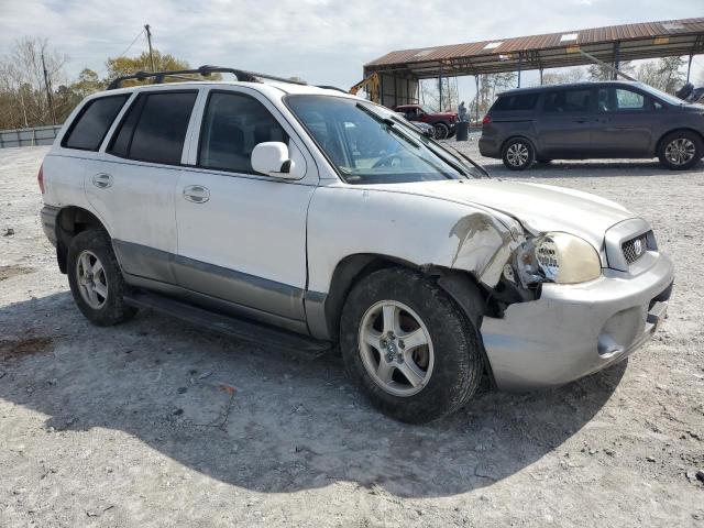 KM8SB12B42U222605 - 2002 HYUNDAI SANTA FE GL WHITE photo 4