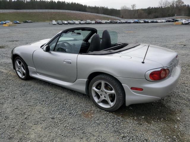 JM1NB353130312773 - 2003 MAZDA MX-5 MIATA BASE SILVER photo 2