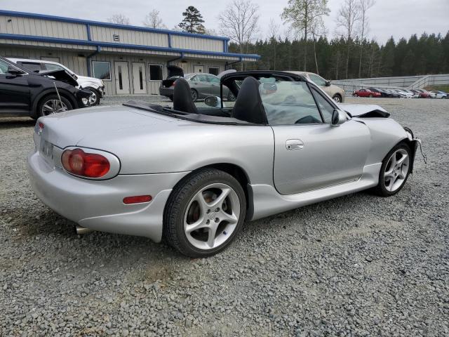 JM1NB353130312773 - 2003 MAZDA MX-5 MIATA BASE SILVER photo 3