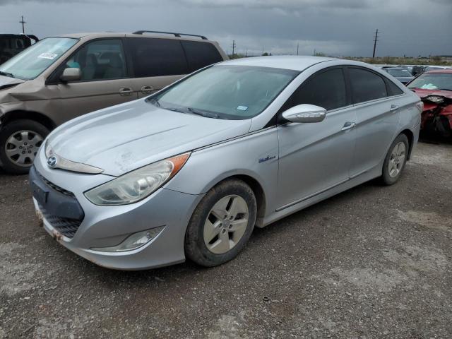 KMHEC4A42BA003609 - 2011 HYUNDAI SONATA HYBRID SILVER photo 1