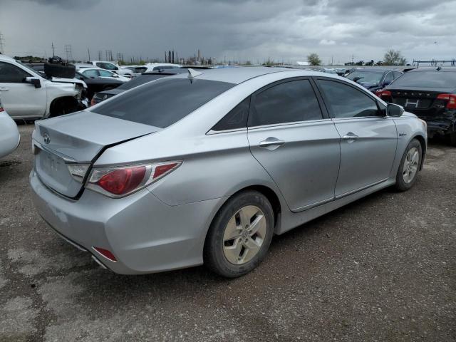 KMHEC4A42BA003609 - 2011 HYUNDAI SONATA HYBRID SILVER photo 3