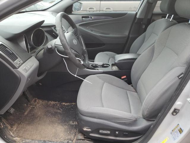 KMHEC4A42BA003609 - 2011 HYUNDAI SONATA HYBRID SILVER photo 7