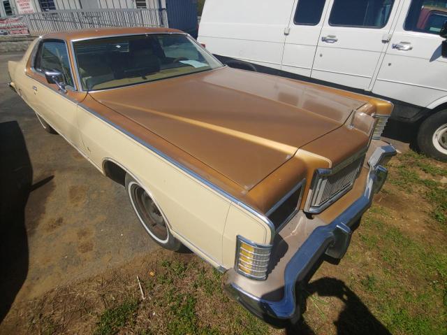 8Z65S544504 - 1978 MERCURY GRAND MARQ YELLOW photo 1