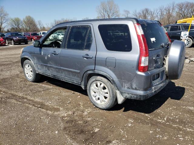 JHLRD78965C050286 - 2005 HONDA CR-V SE BLUE photo 2