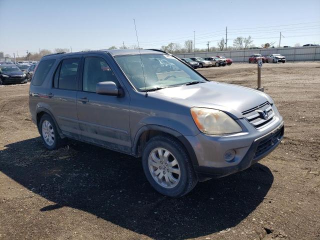 JHLRD78965C050286 - 2005 HONDA CR-V SE BLUE photo 4