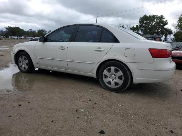 5NPET46C99H505816 - 2009 HYUNDAI SONATA GLS WHITE photo 2