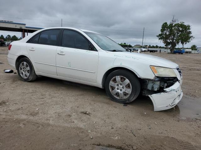 5NPET46C99H505816 - 2009 HYUNDAI SONATA GLS WHITE photo 4