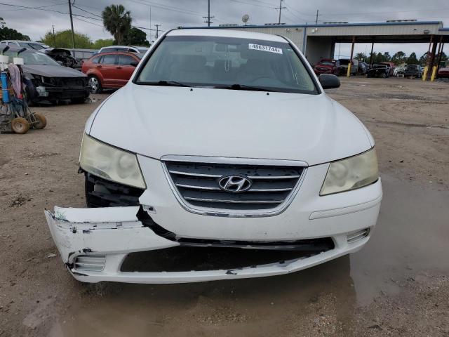 5NPET46C99H505816 - 2009 HYUNDAI SONATA GLS WHITE photo 5