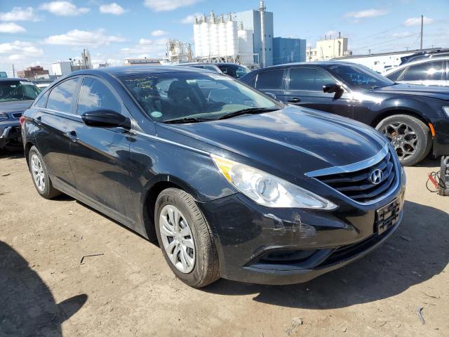 5NPEB4AC2CH346025 - 2012 HYUNDAI SONATA GLS BLACK photo 4