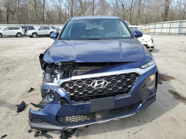 5NMS2CAD5KH127707 - 2019 HYUNDAI SANTA FE SE BLUE photo 5