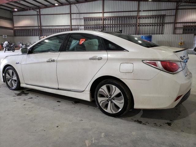 KMHEC4A40FA122622 - 2015 HYUNDAI SONATA HYBRID WHITE photo 2