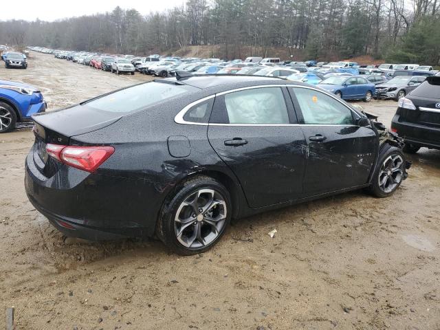 1G1ZD5ST0NF163213 - 2022 CHEVROLET MALIBU LT BLACK photo 3