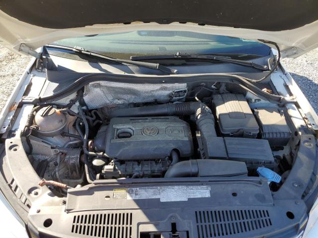 WVGBV3AX3DW591608 - 2013 VOLKSWAGEN TIGUAN S WHITE photo 12