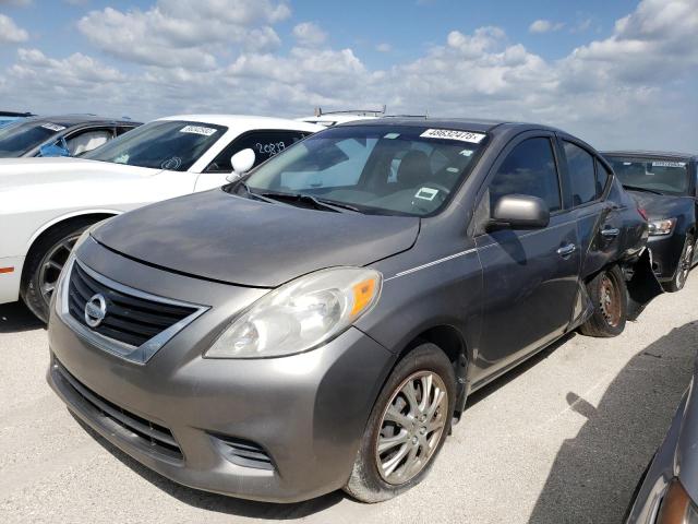 3N1CN7AP1CL891767 - 2012 NISSAN VERSA S CHARCOAL photo 2