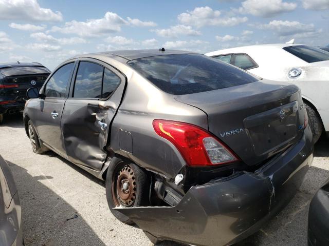 3N1CN7AP1CL891767 - 2012 NISSAN VERSA S CHARCOAL photo 3