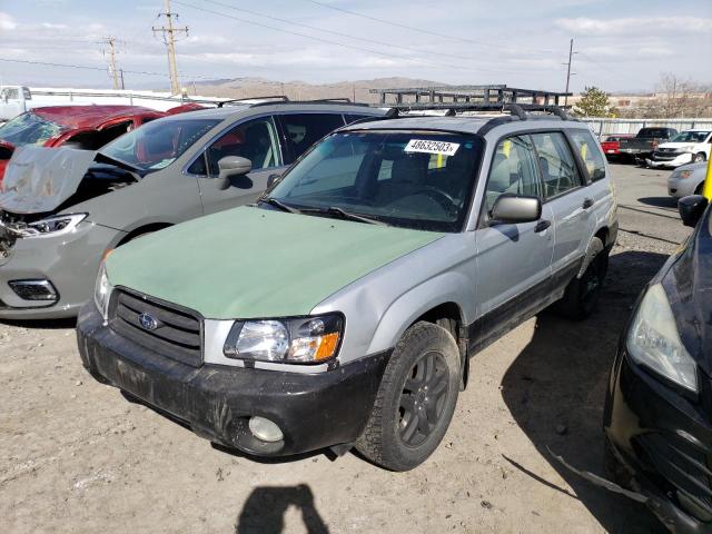 JF1SG65664G710723 - 2004 SUBARU FORESTER 2.5XS ნაცრისფერი ფოტო 1