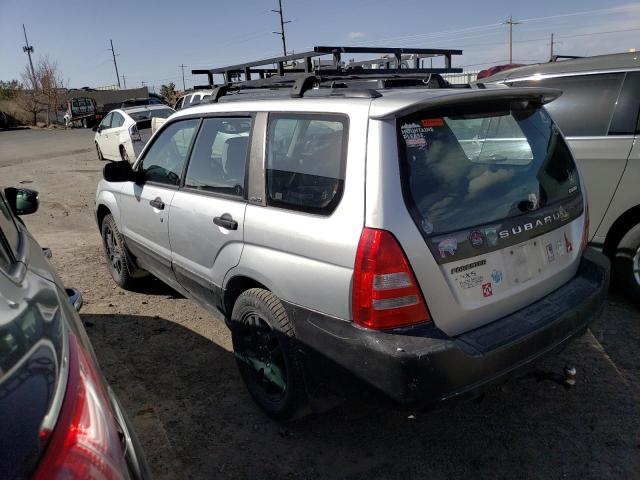 JF1SG65664G710723 - 2004 SUBARU FORESTER 2.5XS ნაცრისფერი ფოტო 2