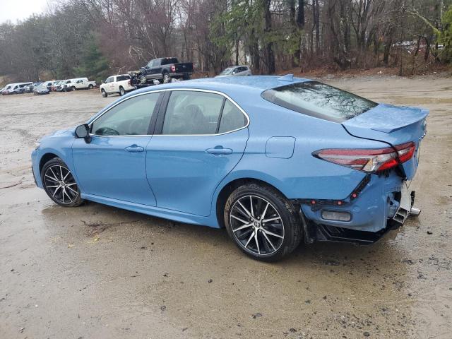 4T1G11AK5PU165607 - 2023 TOYOTA CAMRY SE NIGHT SHADE BLUE photo 2