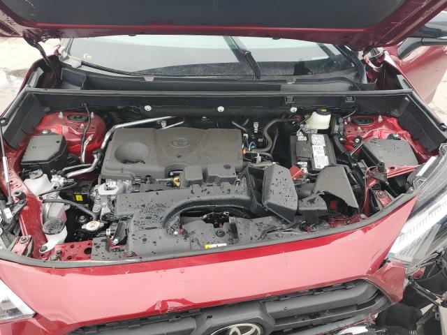 2T3S1RFV8PW352066 - 2023 TOYOTA RAV4 TRD OFF ROAD RED photo 12