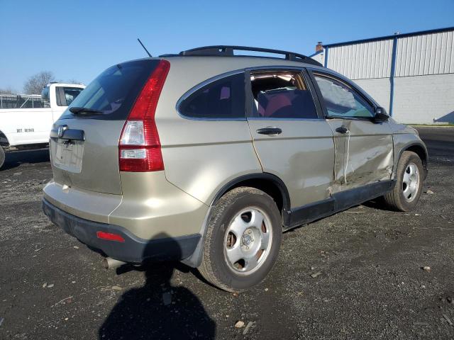 5J6RE48317L015592 - 2007 HONDA CR-V LX CREAM photo 3