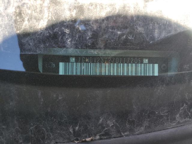 1GNDV23127D117205 - 2007 CHEVROLET UPLANDER LS SILVER photo 13