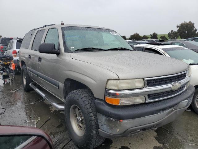 3GNFK16T81G213925 - 2001 CHEVROLET SUBURBAN K1500 TAN photo 4