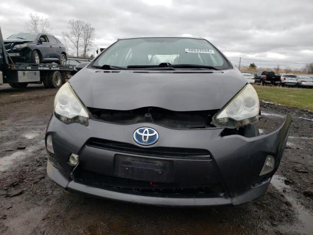 JTDKDTB37D1542282 - 2013 TOYOTA PRIUS C GRAY photo 5