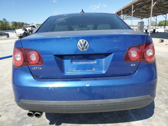 3VWRM71K78M036231 - 2008 VOLKSWAGEN JETTA SE BLUE photo 6