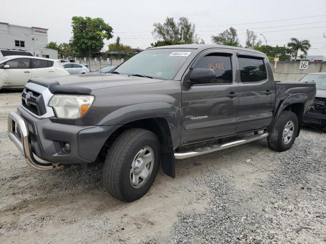 5TFJX4GN5FX047078 - 2015 TOYOTA TACOMA DOUBLE CAB PRERUNNER GRAY photo 1