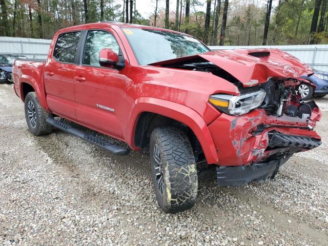 3TYCZ5AN0NT101168 - 2022 TOYOTA TACOMA DOUBLE CAB RED photo 4