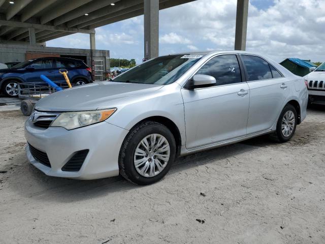 4T1BF1FK0CU011739 - 2012 TOYOTA CAMRY BASE GRAY photo 1