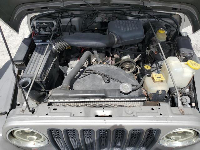 1J4FA29P7YP787092 - 2000 JEEP WRANGLER / SE GRAY photo 12