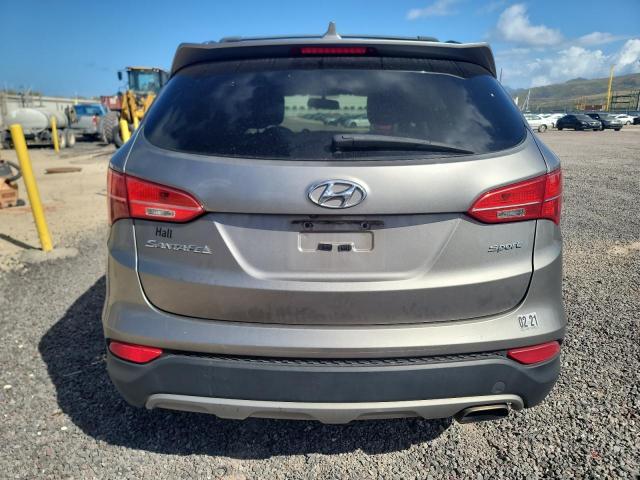 5XYZU3LB6EG228323 - 2014 HYUNDAI SANTA FE S SILVER photo 6