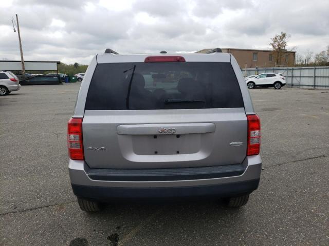 1C4NJRFB6ED847167 - 2014 JEEP PATRIOT LATITUDE SILVER photo 6