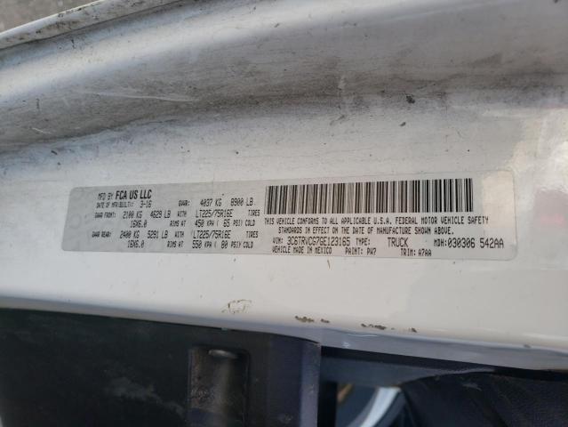 3C6TRVCG7GE123165 - 2016 RAM PROMASTER 2500 HIGH 白色 照片 13