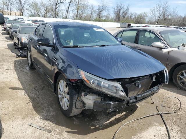 5XXGN4A70FG471852 - 2015 KIA OPTIMA EX BLUE photo 4