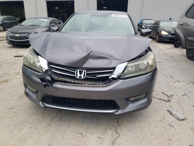 1HGCR2F54EA015301 - 2014 HONDA ACCORD SPORT GRAY photo 5