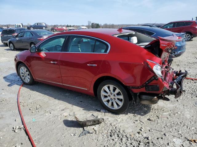 1G4GB5ER7CF373787 - 2012 BUICK LACROSSE CONVENIENCE Qırmızı foto 2