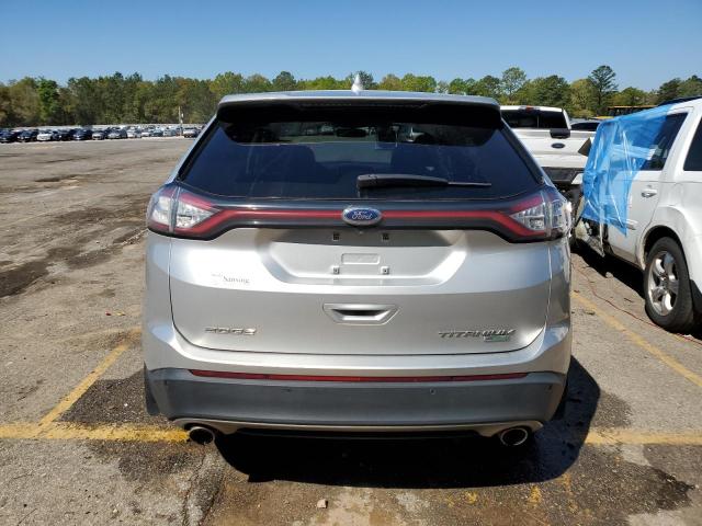 2FMPK3K97HBB52725 - 2017 FORD EDGE TITANIUM SILVER photo 6