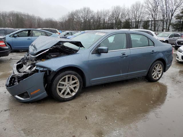 3FAHP0JA4BR170330 - 2011 FORD FUSION SEL TURQUOISE photo 1