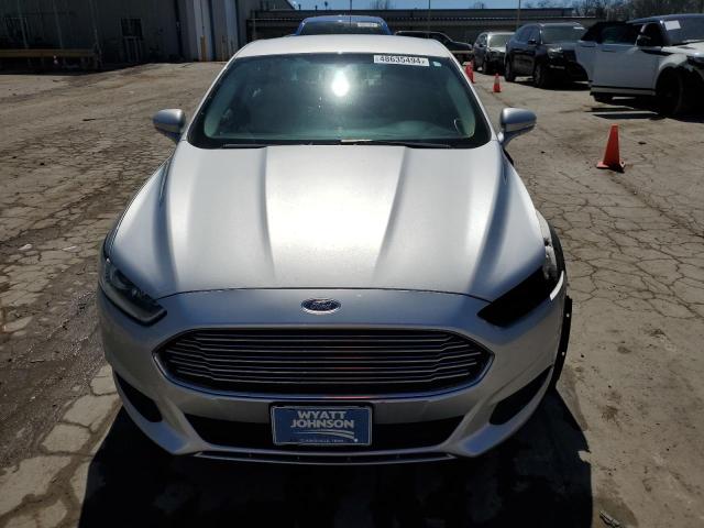 3FA6P0LUXGR368609 - 2016 FORD FUSION SE HYBRID SILVER photo 5