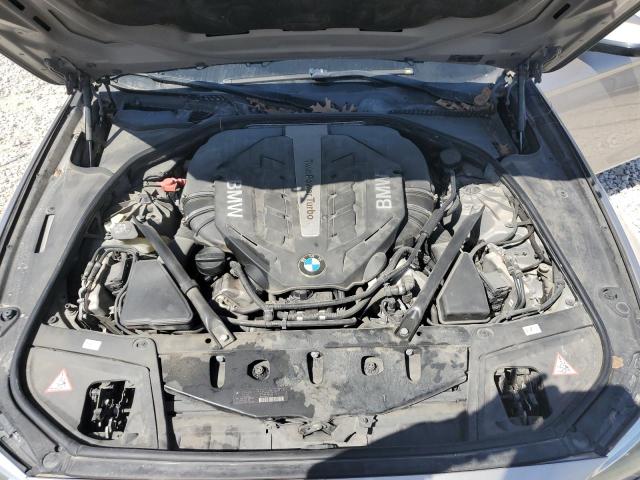 WBAKN9C50ED000924 - 2014 BMW 550 I SILVER photo 11