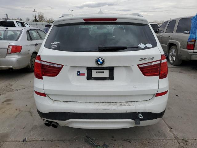 5UXWX9C54G0D64614 - 2016 BMW X3 XDRIVE28I WHITE photo 6