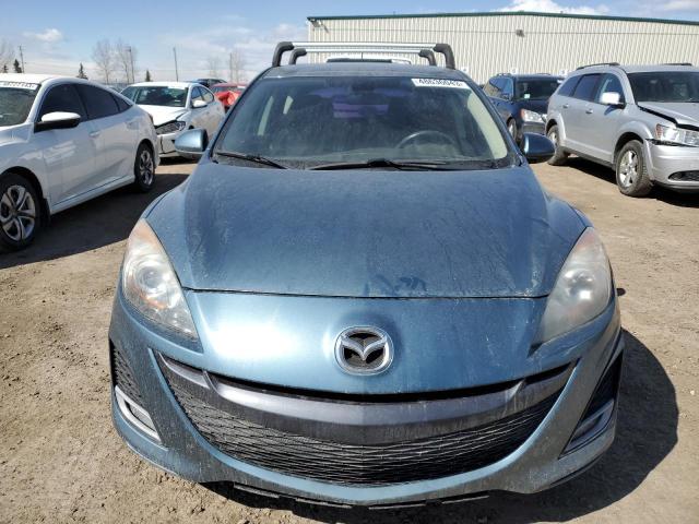 JM1BL1L50B1464609 - 2011 MAZDA 3 S BLUE photo 5