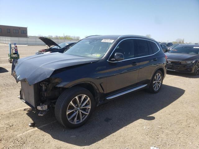 5UXTR9C52KLE14026 - 2019 BMW X3 XDRIVE30I GRAY photo 1