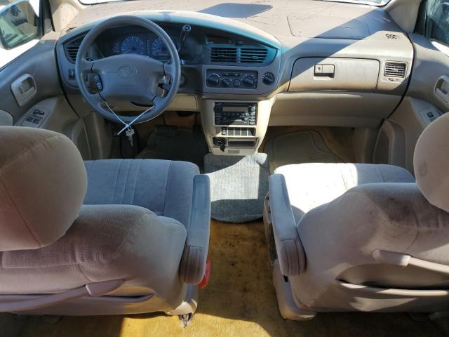 4T3ZF13C51U345233 - 2001 TOYOTA SIENNA LE SILVER photo 8