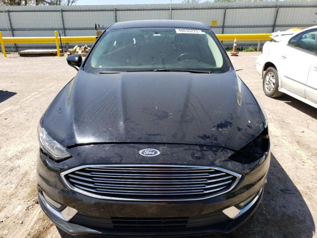 3FA6P0HD0HR283482 - 2017 FORD FUSION SE BLACK photo 5