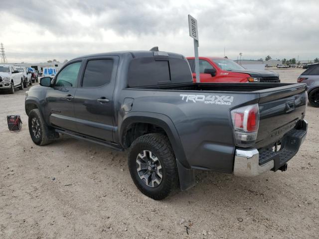 3TMCZ5AN3MM441215 - 2021 TOYOTA TACOMA DOUBLE CAB GRAY photo 2