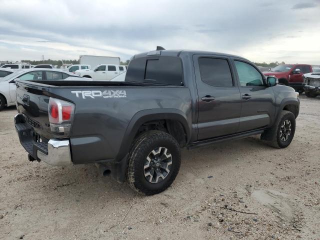 3TMCZ5AN3MM441215 - 2021 TOYOTA TACOMA DOUBLE CAB GRAY photo 3