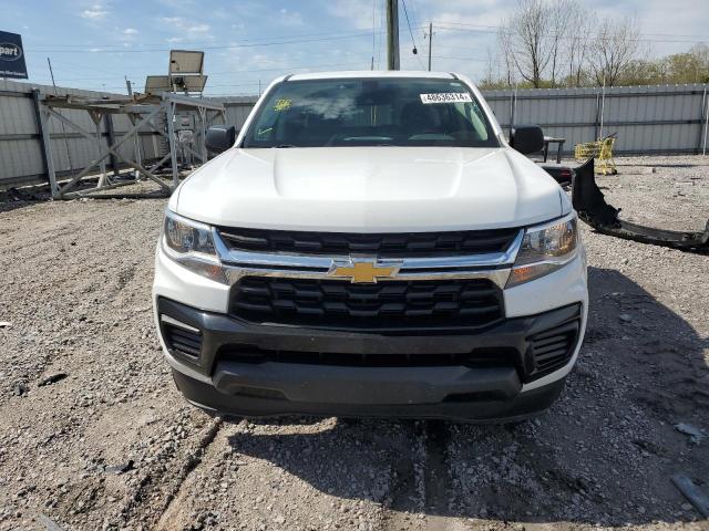 1GCGSBEAXM1124430 - 2021 CHEVROLET COLORADO WHITE photo 5